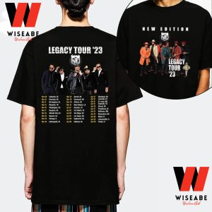 Hot Music Band New Edition Legacy Tour 2023 T Shirt