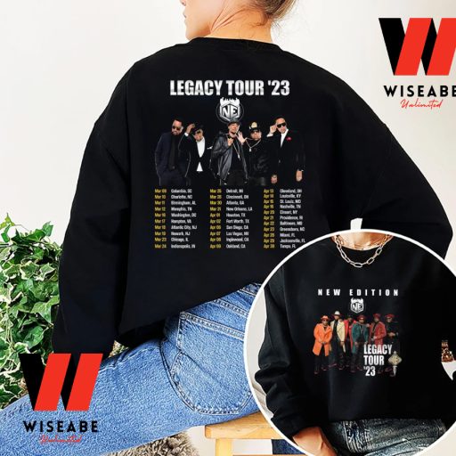 Hot Music Band New Edition Legacy Tour 2023  T Shirt