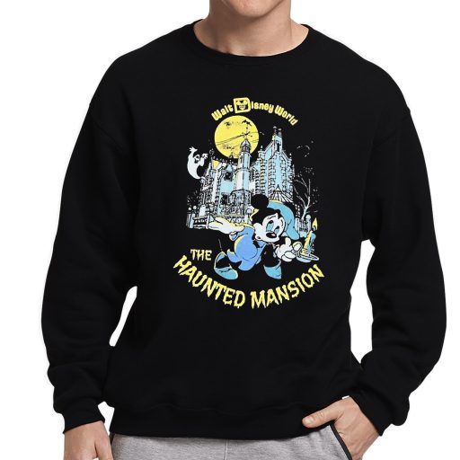 Mickey Mouse The Haunted Mansion Disney Halloween Sweatshirt