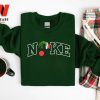 Cheap The Grinch Hand Ornament Nike Christmas Sweatshirt, Funny Christmas Sweatshirts