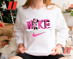 Disney Minnie Mouse And Nike Christmas Sweatshirt