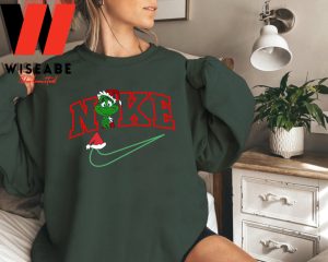 Cheap Nike Santa Grinch Christmas Sweatshirt