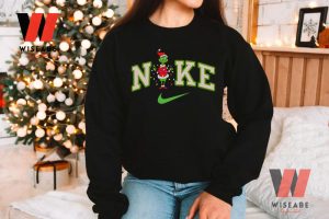 Cheap Nike Dr Sessus Grinch Christmas Crewneck Sweatshirt