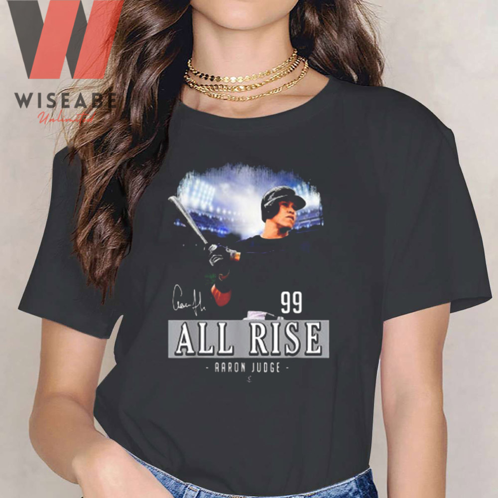 Unique New York Yankees All Rise Aaron Judge T Shirt - Wiseabe Apparels