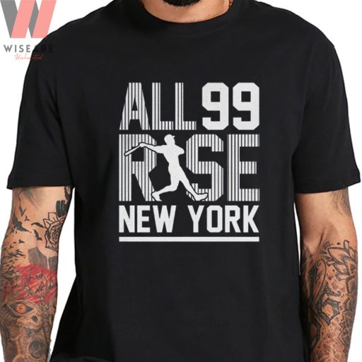 Cheap All Rise New York Yankees Number 99 Aaron Judge T Shirt