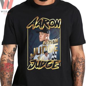 Unique NY Yankees American Professional Baseball Outfielder Aaron Judge T Shirt