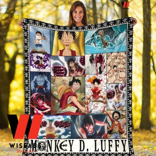Cheap Monkey D Luffy One Piece Blanket, One Piece Anime Gifts For Him