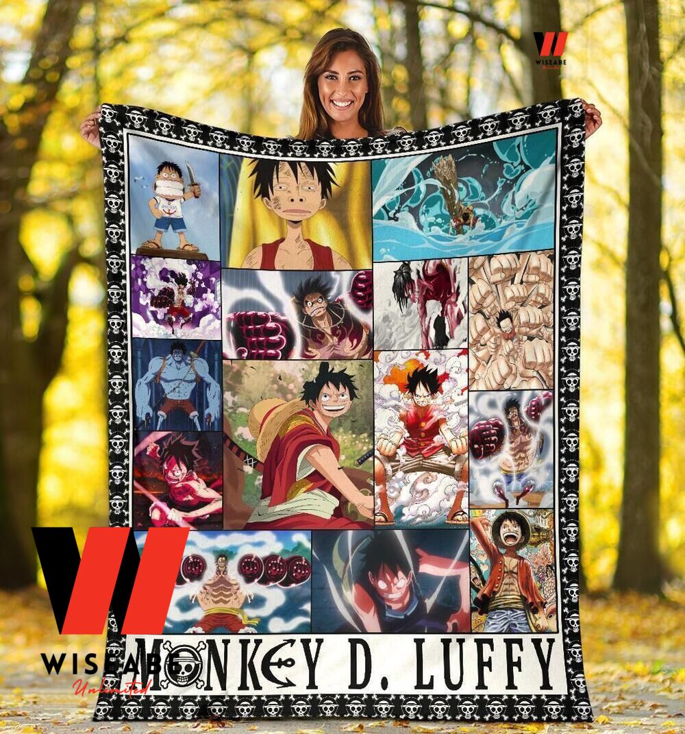 Cheap Monkey D Luffy One Piece Blanket, One Piece Anime Gifts For Him