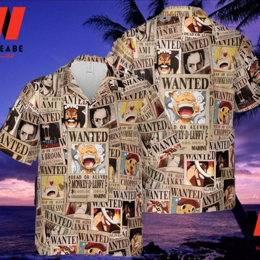 Unique Monkey D Luffy Body One Piece Anime Hawaiian Shirt, One Piece  Merchandise - Wiseabe Apparels