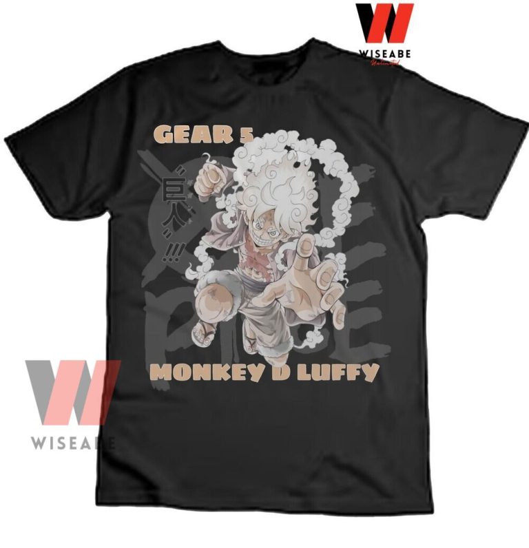 Cheap Monkey D Luffy Gear 5 Joy Boy One Piece Shirt, One Piece Anime Gifts