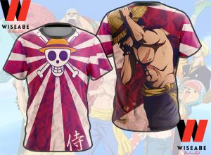 Hot One Piece Straw Hat Logo Monkey D Luffy Shirt