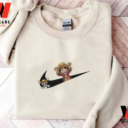 Embroidered Luffy Captain Of Straw Hat Pirates One Piece Sweatshirt