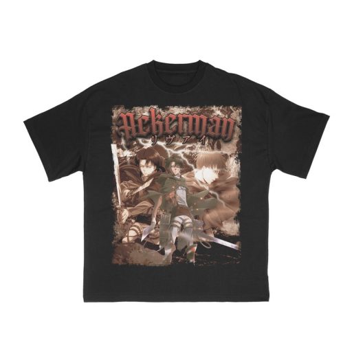 Levi Shirt Attack On Titan Anime Shirt, Attack On Titans merch