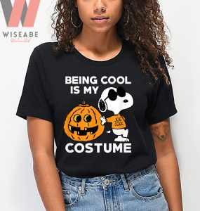 Peanuts Snoopy Cool Halloween Costume T-Shirt