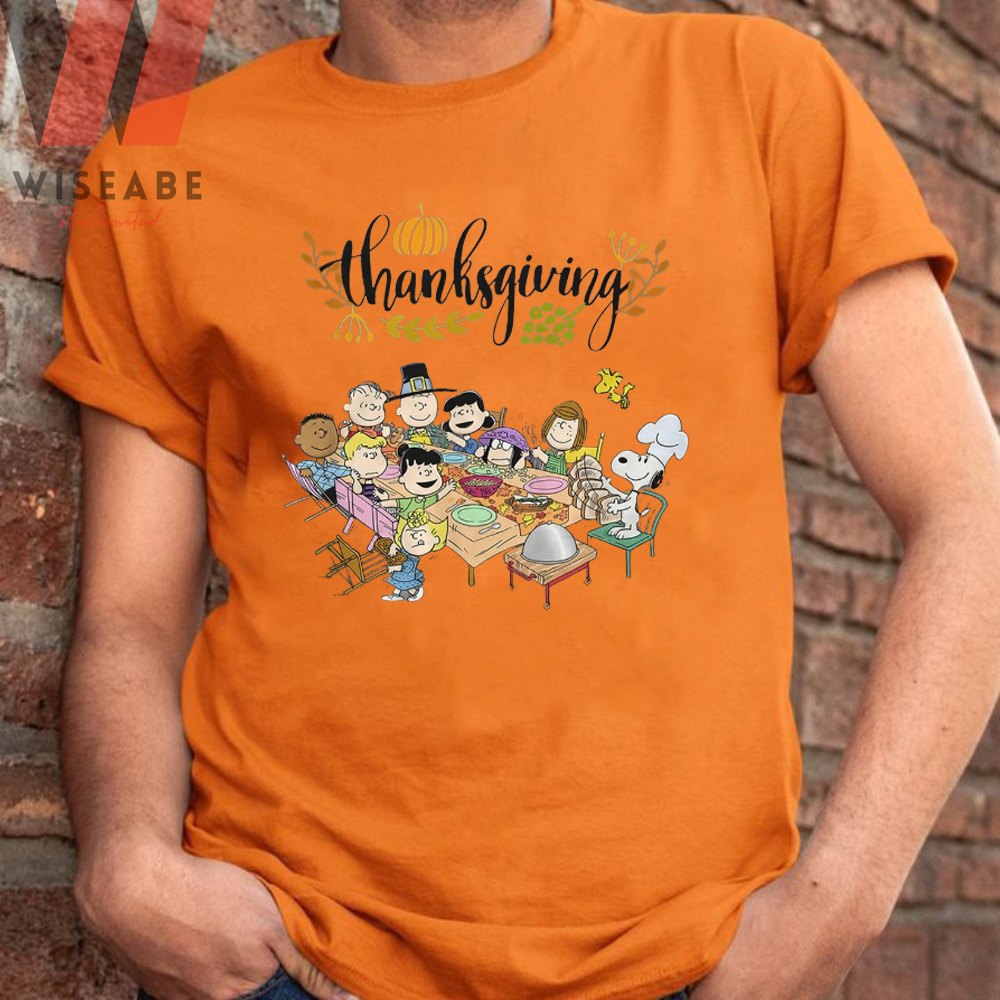 Peanuts Tennessee Titans Football Happy Thanksgiving T-Shirt - TeeNavi