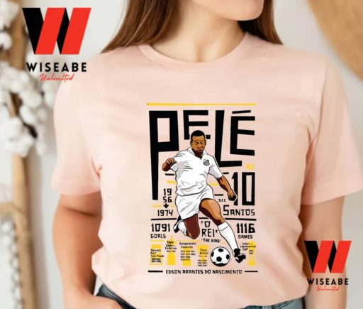 Memorial Brazil Football Legend Pele T Shirt