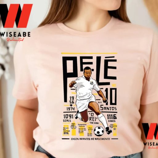 Memorial Brazil Football Legend Pele T Shirt