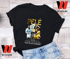 Thank You For The Memories Pele T Shirt