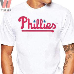 Unique MLB Baseball Team White Phillies Shirt