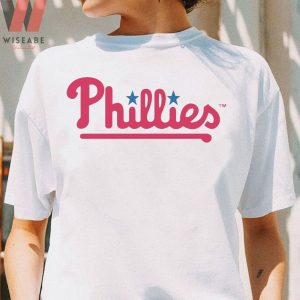 Unique MLB Baseball Team White Phillies Shirt