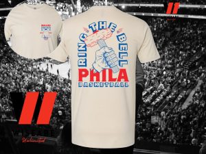 Vintage Basketball NBA Ring the Bell Sixers Philadelphia 76ers Shirt