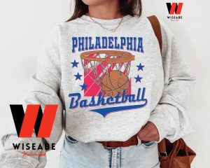 Retro NBA Basketball Philadelphia 76ers Sweatshirt