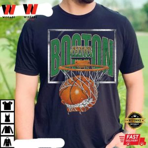 Retro NBA Basketball Boston Celtics T Shirt