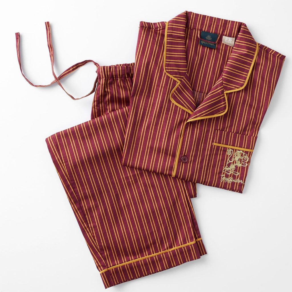 Pottery Barn Gryffindor Pajama Set, Harry Potter Gift Ideas For Adults