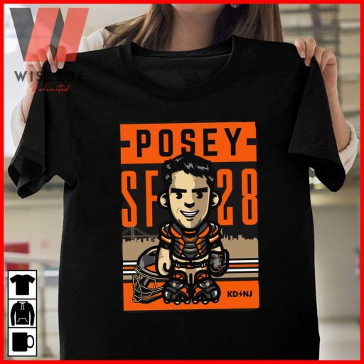 Cheap Sf Giants Baseball  Number 28 Buster Posey Shirt, San Francisco Giants Shirt