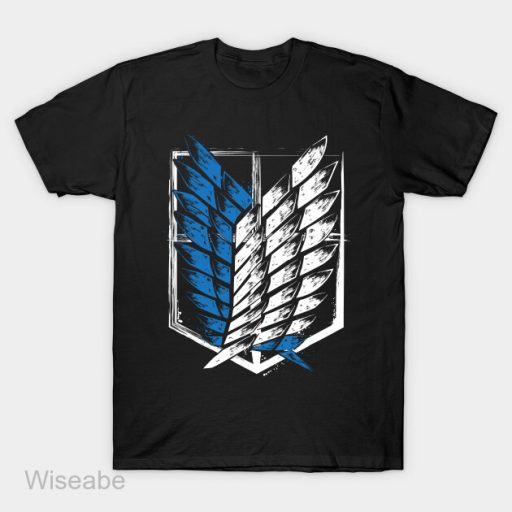 Wings of Freedom Scout Regiment T-Shirt, Attack on Titan Merchandise