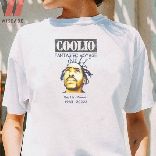 RIP Rapper Coolio Rest In Power T-Shirt - Wiseabe Apparels