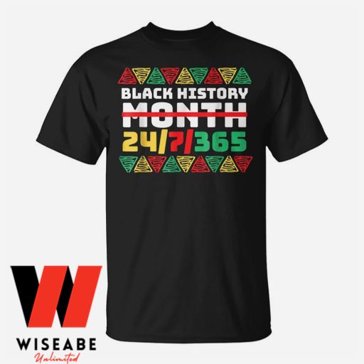 Pride Black History Month Is All Year 247365 African American T Shirt, Black Father’s Day Gifts