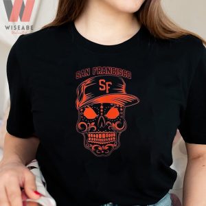 Cheap Skull Sanfrancisco Logo Giants Baseball Shirt