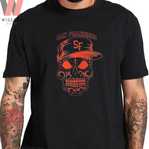 Cheap Skull Sanfrancisco Logo Giants Baseball Shirt