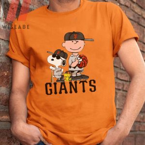Unique MLB Peanuts Baseball Vintage Sf Giants Shirt - Wiseabe Apparels