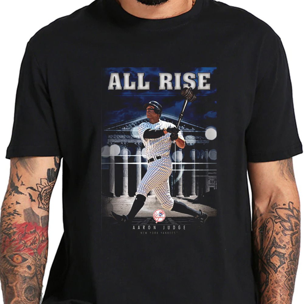 NEW YORK YANKEES AARON JUDGE ***ALL RISE*** T-SHIRT