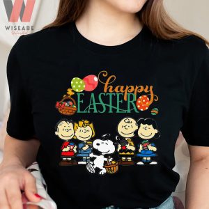 Cheap Snoopy And Friends Happy Easter Shirt