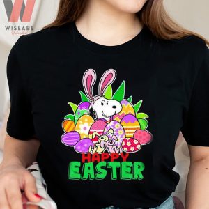 Snoopy And Woodstock With Eggs Family Easter Shirts