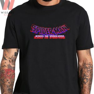 spider man across the spiderverse shirt