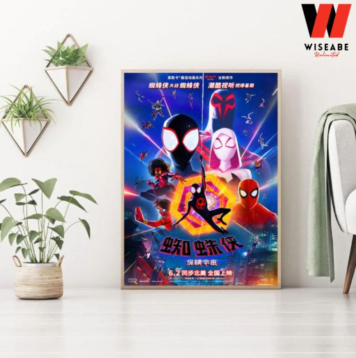 Cheap Spider man Across The Spider Verse Chinese Poster