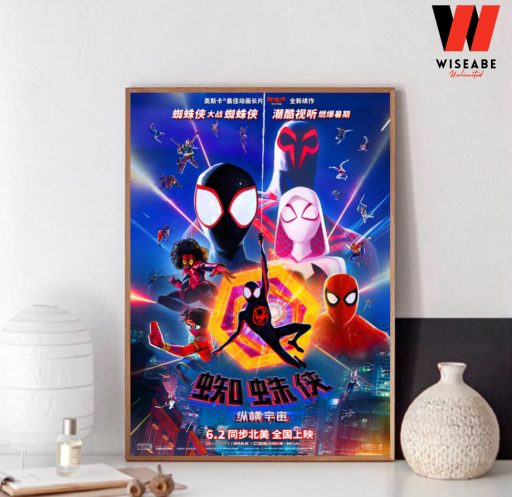 Cheap Spider man Across The Spider Verse Chinese Poster