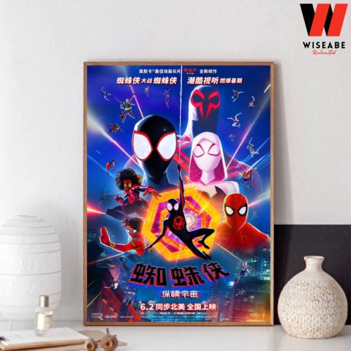 Cheap Spider man Across The Spider Verse Chinese Poster