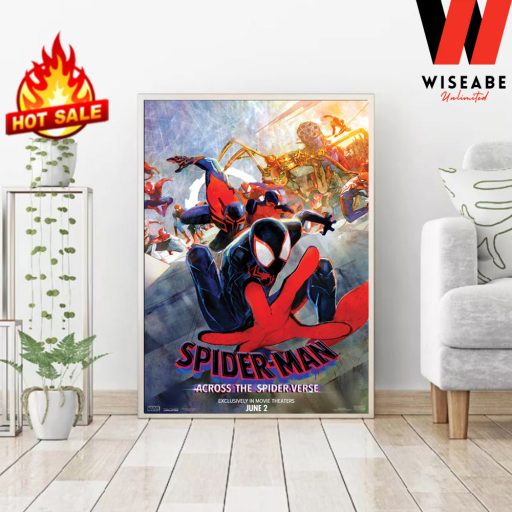 Hot Sony Entertaiment Animation 2023 Spider Man Across the Spider Verse Poster