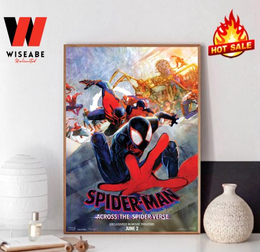 Hot Sony Entertaiment Animation 2023 Spider Man Across the Spider Verse Poster