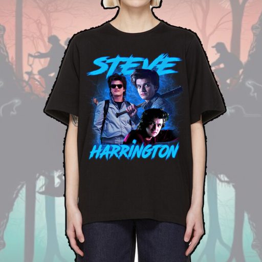 Vintage Netflix Stranger Things Steve Harrington T Shirt