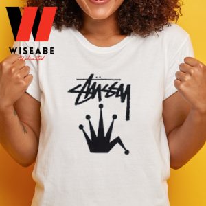 Cheap Stussy Logo Womens Shirt