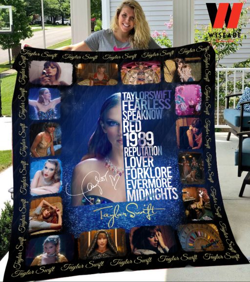 Unique Taylor Swift Album Tracklist Blanket, Gifts For Swifties