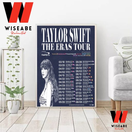 Taylor Swift Eras Tour Wall Art Poster, Gifts For Swifties