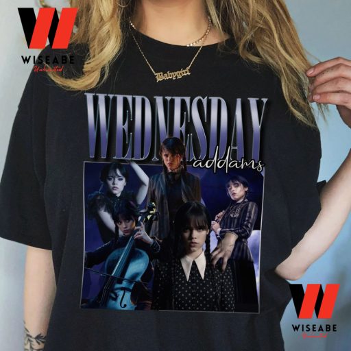 Retro Wednesday Addams Movie 2022 T Shirt, Wednesday Addams Merchandise