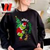 Grinch And Max Stole Christmas Tree Grinch Crewneck Sweatshirt